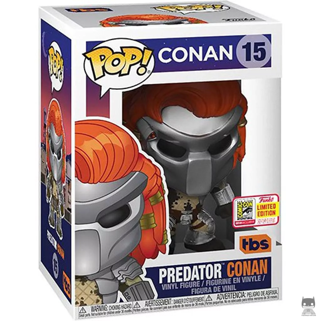 Figurine Funko POP Conan O'Brien en Predator avec boîte