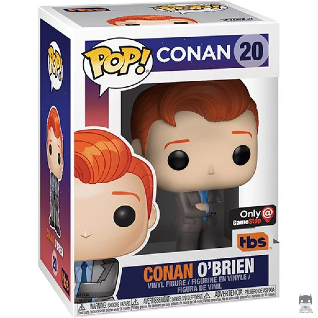 Figurine Funko POP Conan O'Brien en Costume avec boîte