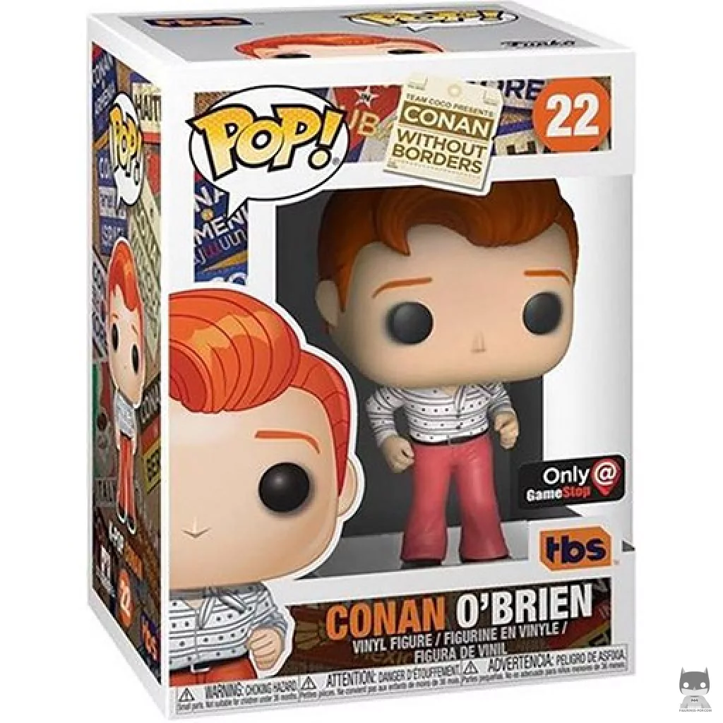 Figurine Funko POP Conan O'Brien K-Pop avec boîte
