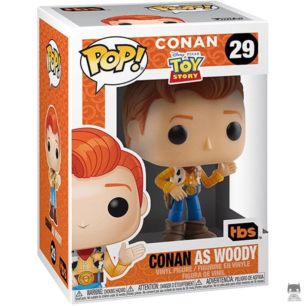Figurine Funko POP Conan en Woody avec boîte