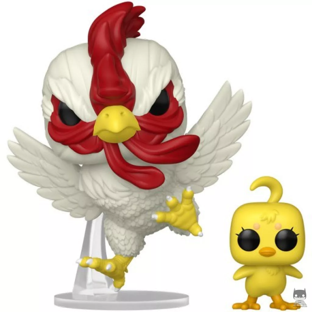 Figurine Funko POP Keiji avec Piyoko (Coq de Baston)