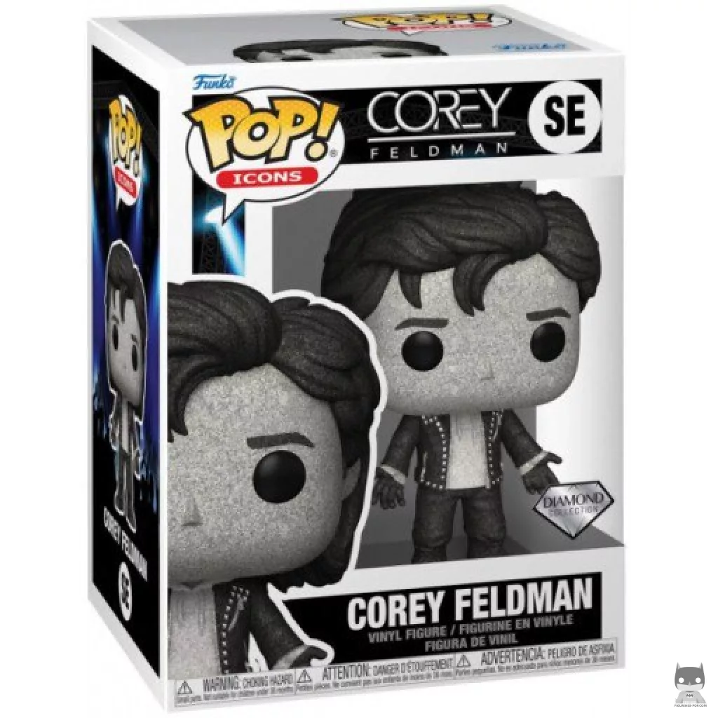 Figurine Funko POP Corey Feldman (Diamond Glitter) avec boîte