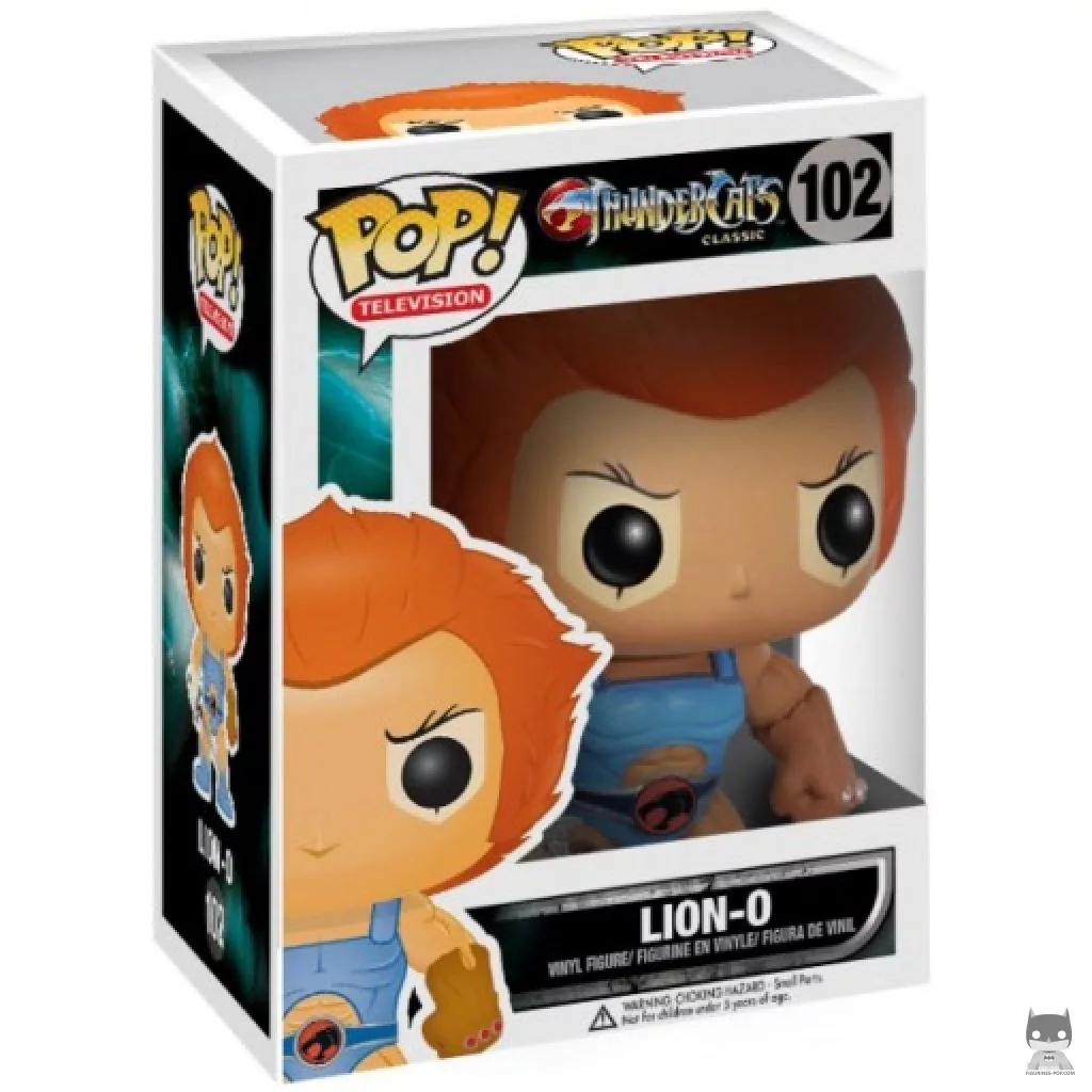 Figurine Funko POP Lion-O avec boîte