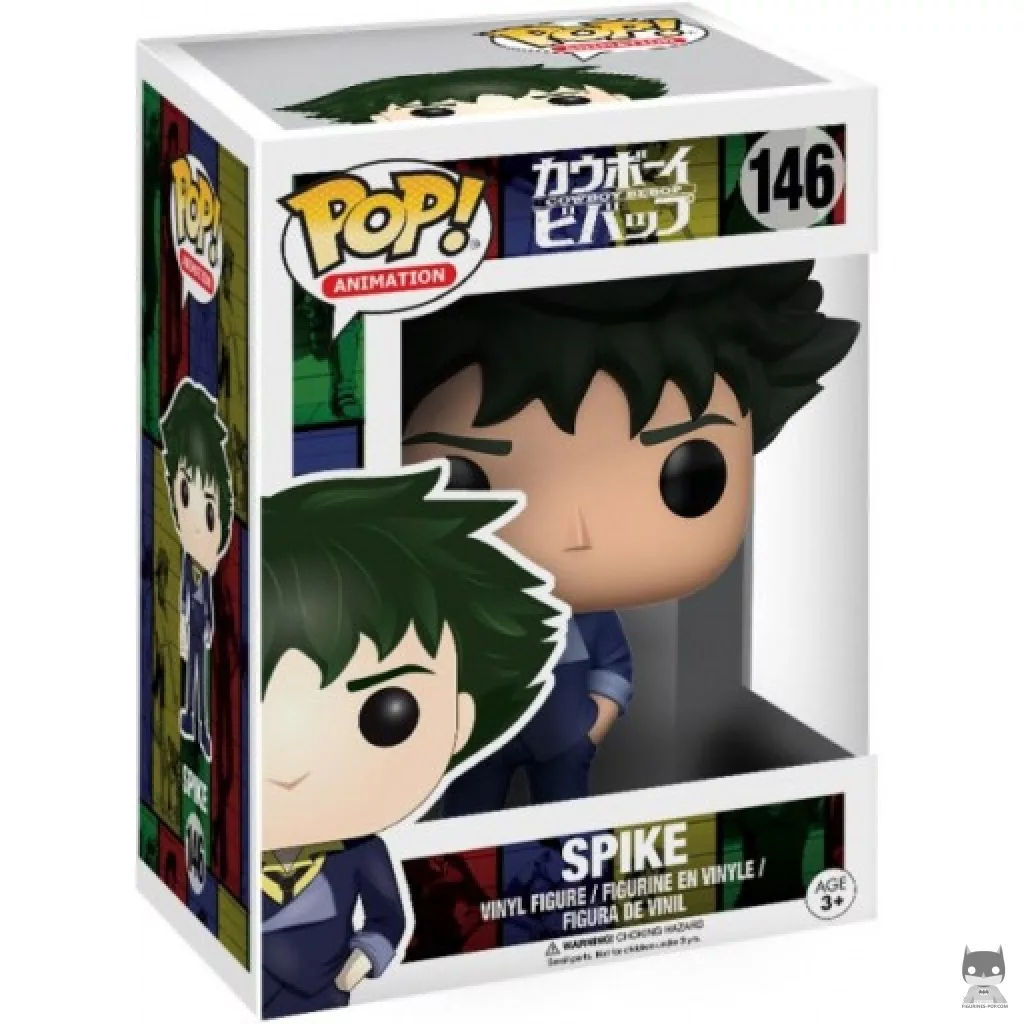 Figurine Funko POP Spike Spiegel avec boîte
