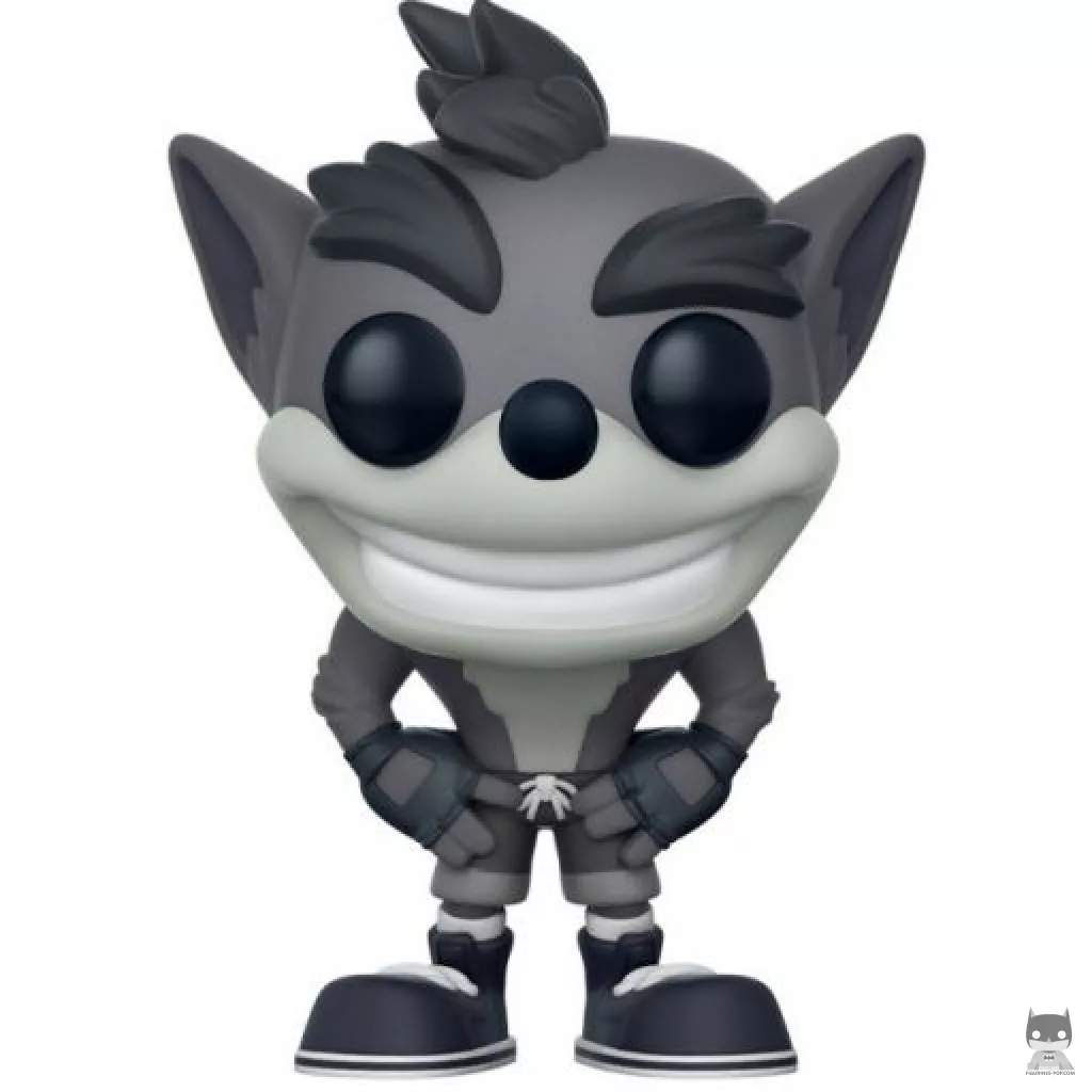 Figurine Funko POP Crash Bandicoot (Noir & Blanc) (Chase) (Crash Bandicoot)