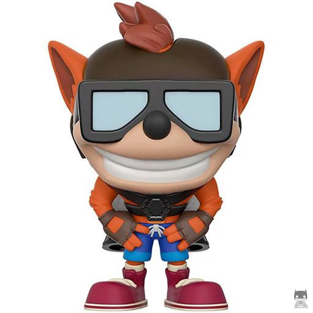 Figurine Funko POP Crash Bandicoot avec Jet Pack (Crash Bandicoot)