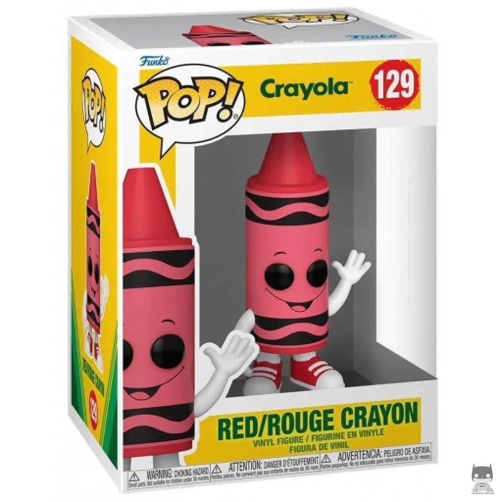Figurine Funko POP Crayon Rouge avec boîte