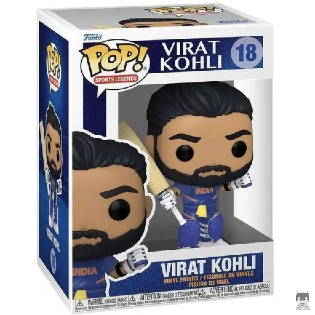 Figurine Funko POP Virat Kohli avec boîte