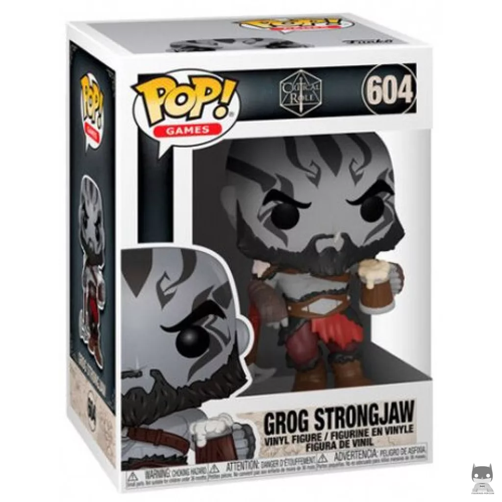 Figurine Funko POP Grog Strongjaw avec boîte