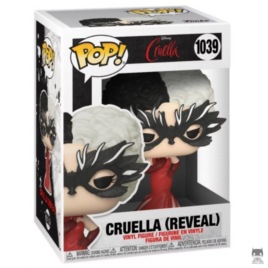 Figurine Funko POP Cruella Révélation avec boîte