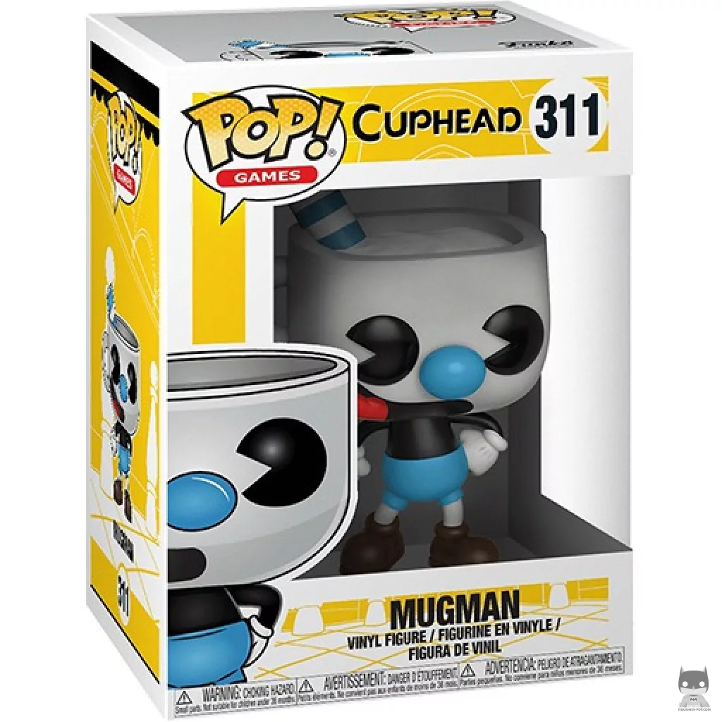 Figurine Funko POP Mugman avec boîte