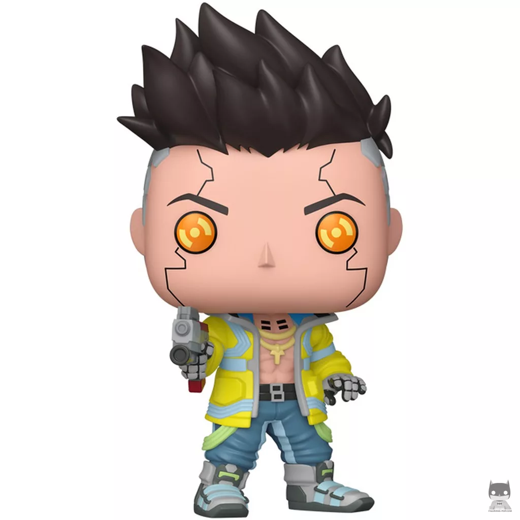 Figurine Funko POP David Martinez avec HJKE-11 Yukimura (Chase & Glow in the Dark) (Cyberpunk 2077)