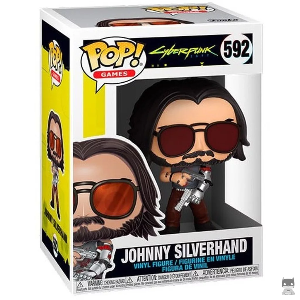 Figurine Funko POP Johnny Silverhand avec boîte