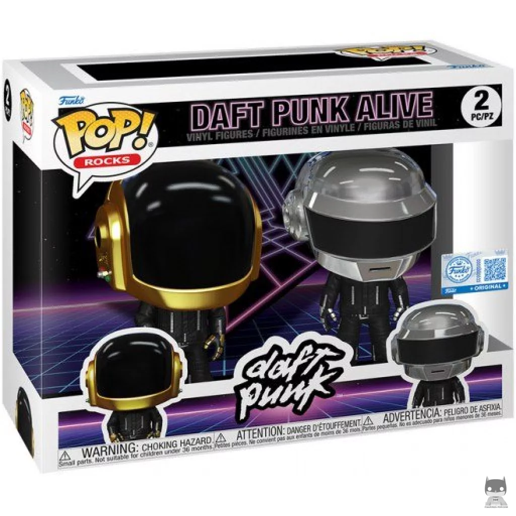 Figurine Funko POP Daft Punk : Alive avec boîte