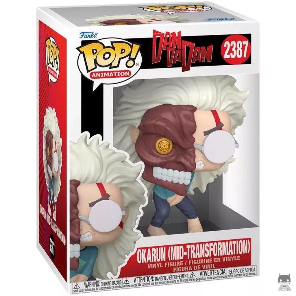 Figurine Funko POP Okarun (à moitié transformé) avec boîte