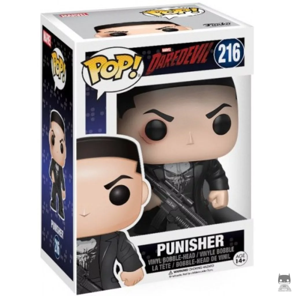 Figurine Funko POP Punisher avec boîte