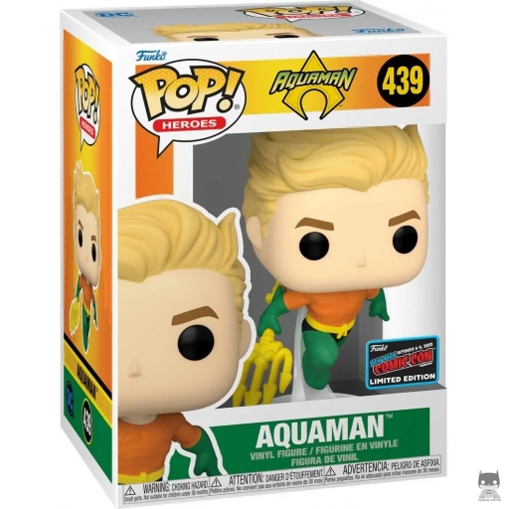 Figurine Funko POP Aquaman avec boîte