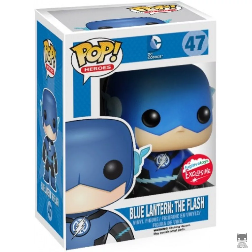 Figurine Funko POP Blue Lantern Flash avec boîte