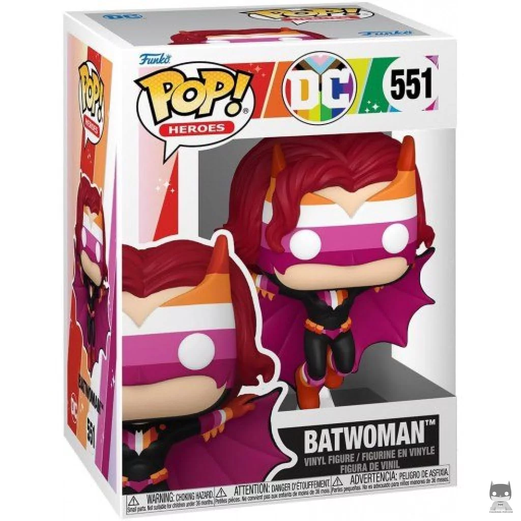 Figurine Funko POP Batwoman (Drapeau Arc-en-ciel) avec boîte