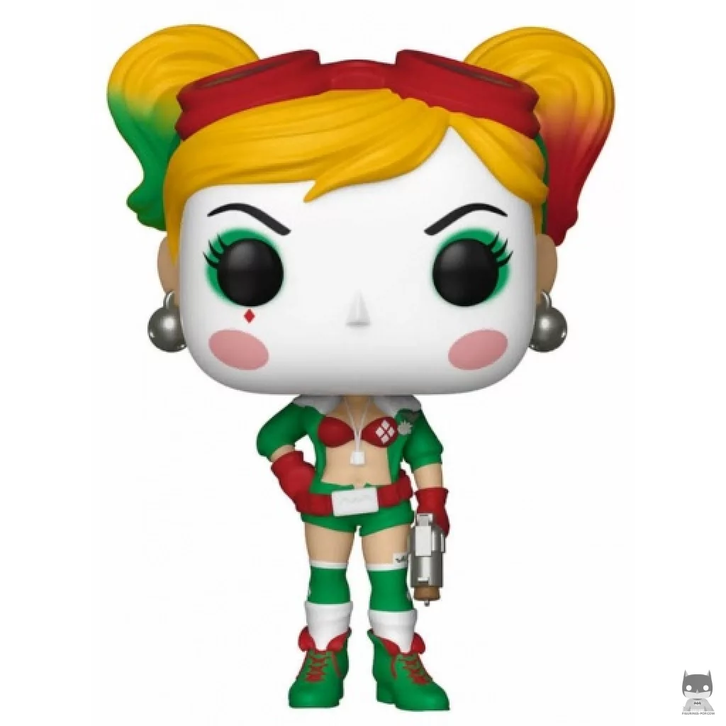 Figurine Funko POP Harley Quinn (Noël) (DC Comics : Bombshells)