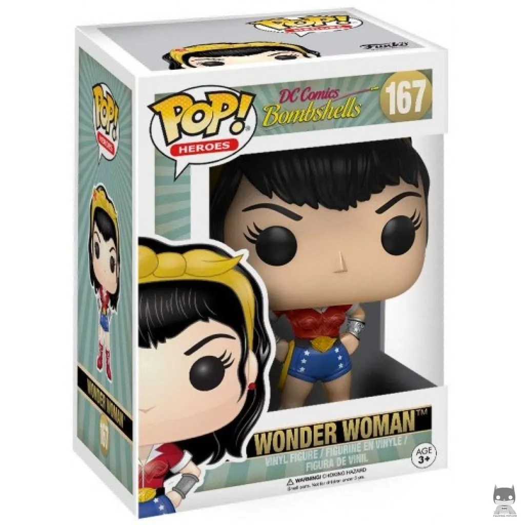 Figurine Funko POP Wonder Woman avec boîte