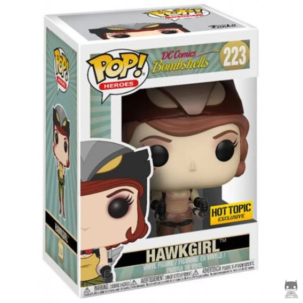 Figurine Funko POP Hawkgirl (Sepia) avec boîte
