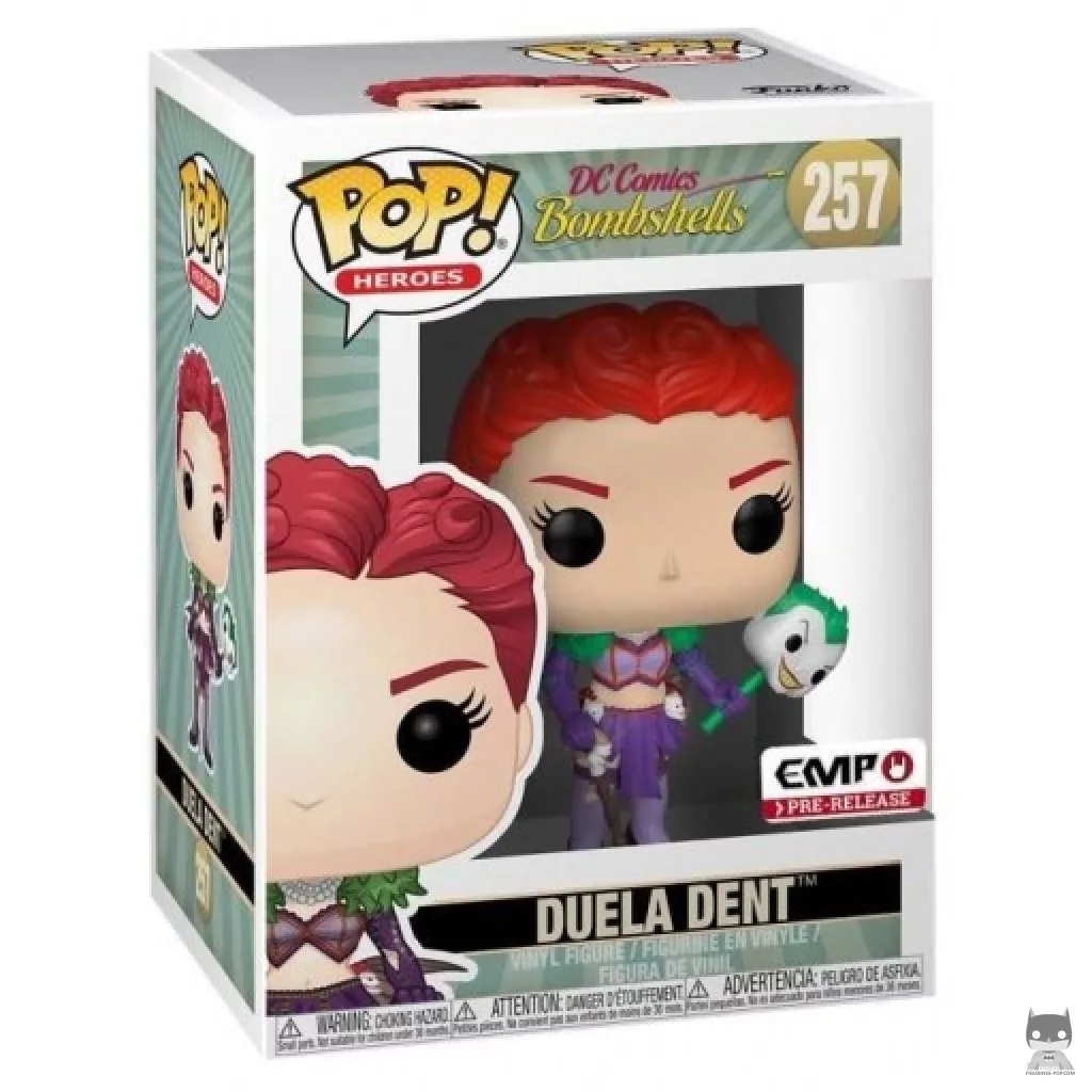 Figurine Funko POP Duela Dent avec boîte