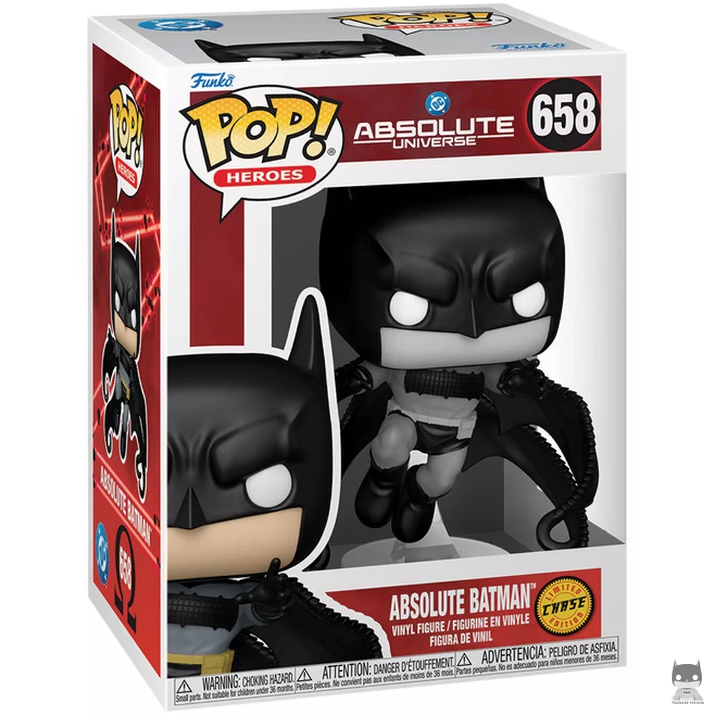 Figurine Funko POP Absolute Batman (Chase & Black & White) avec boîte