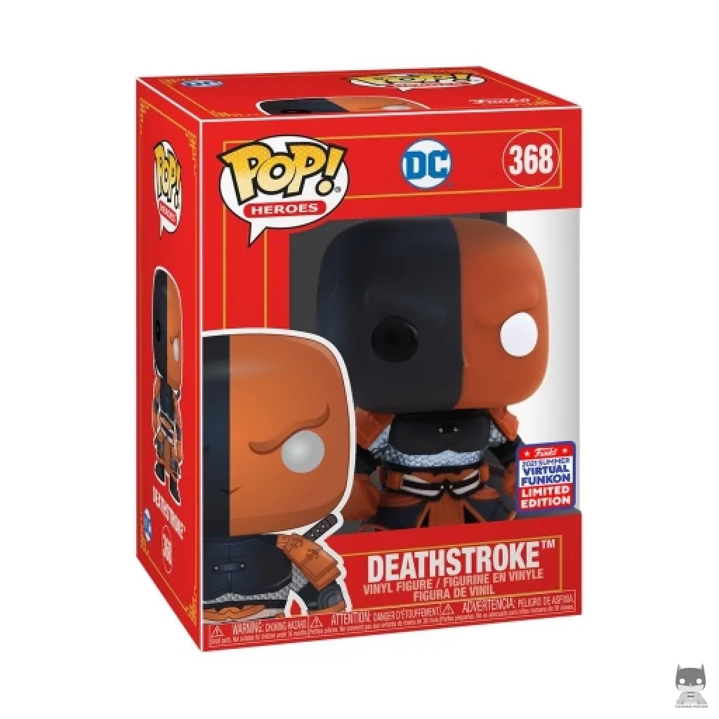 Figurine Funko POP Deathstroke avec boîte