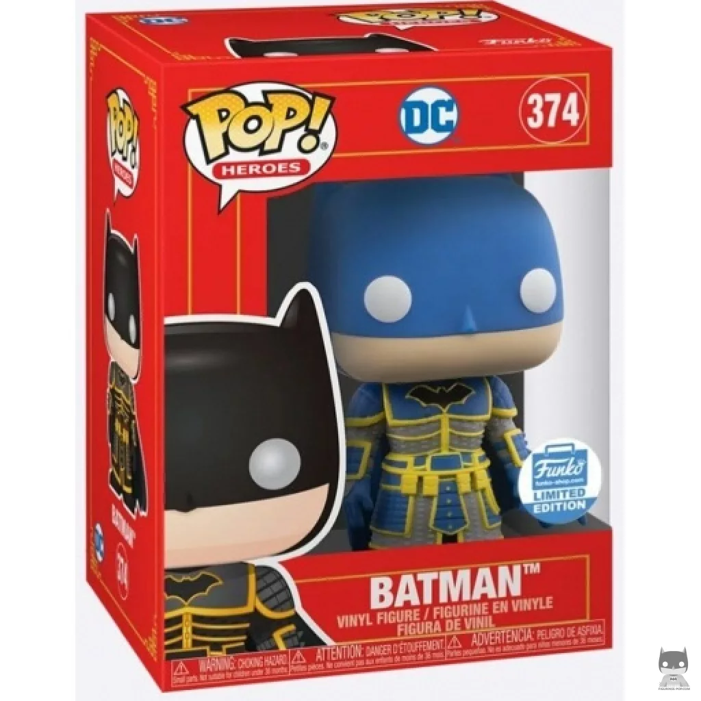 Figurine Funko POP Batman (Bleu) avec boîte