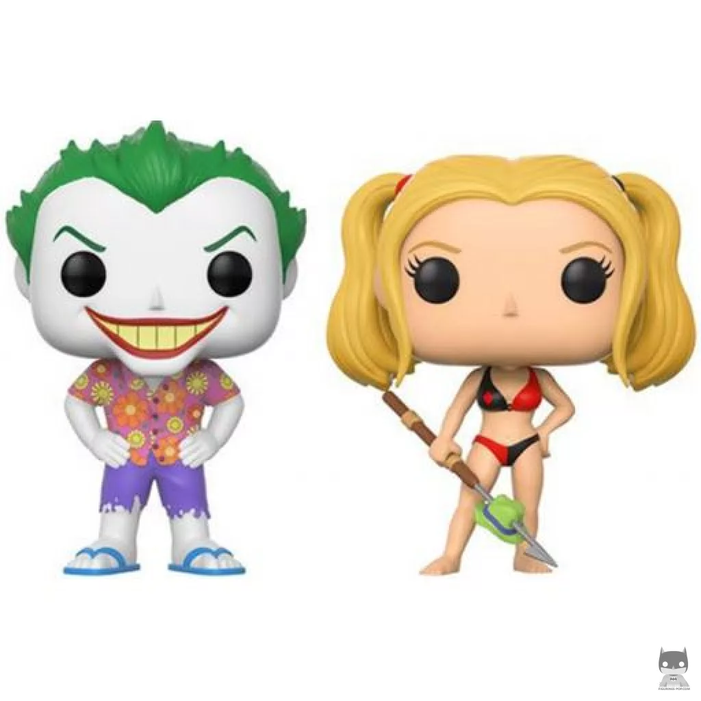 Figurine Funko POP Le Joker & Harley Quinn Plage (DC Super Heroes)