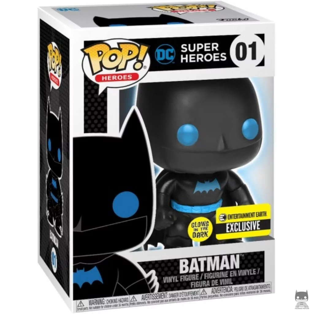 Figurine Funko POP Batman (Silhouette) avec boîte