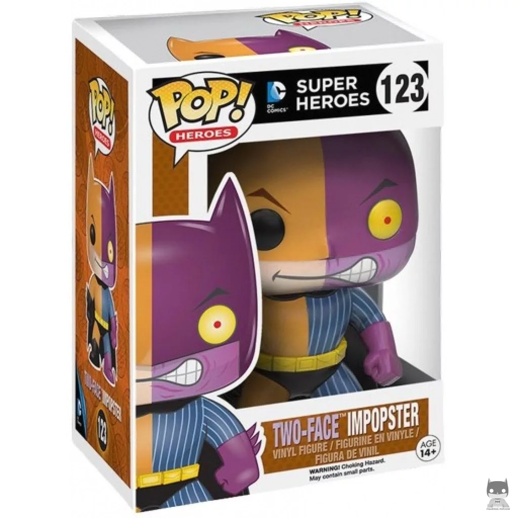 Figurine Funko POP Batman en Double-Face avec boîte
