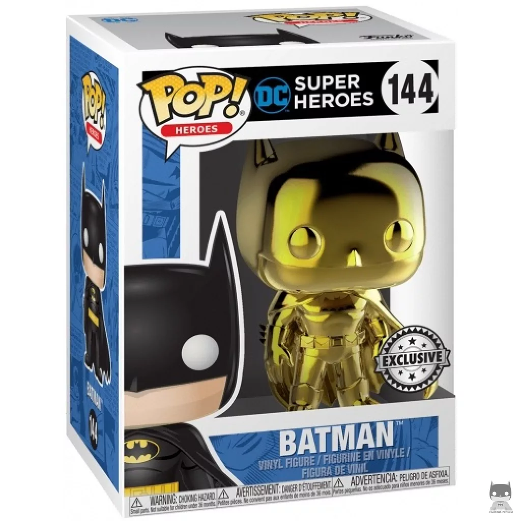 Figurine Funko POP Batman (Or) avec boîte