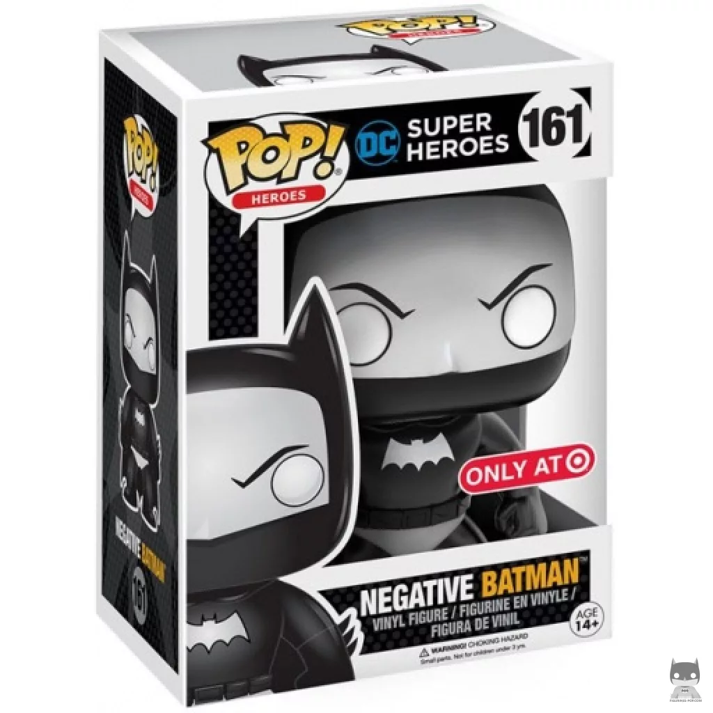 Figurine Funko POP Batman Négatif avec boîte