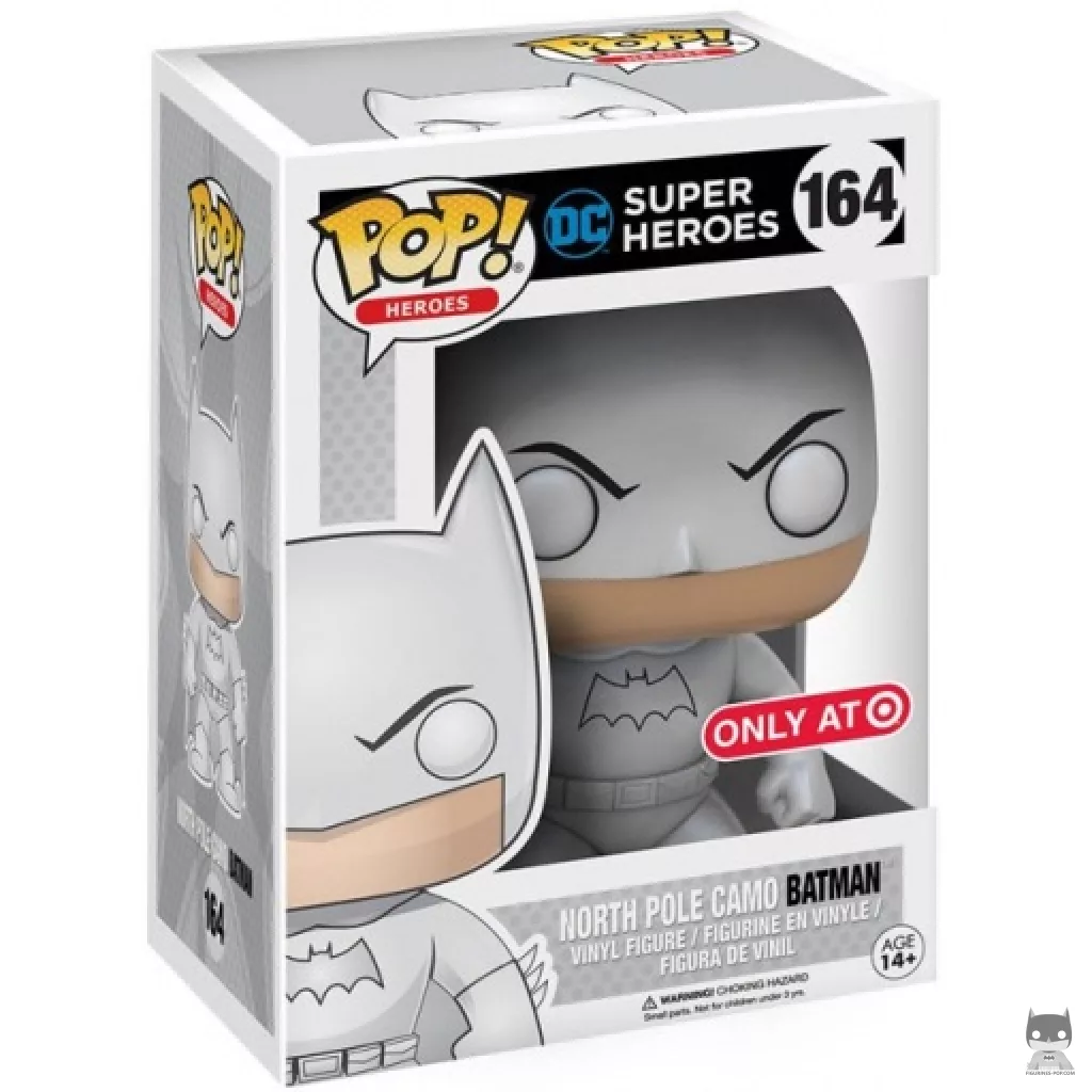 Figurine Funko POP Batman Camouflage Pôle Nord avec boîte