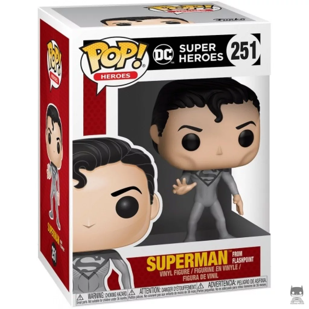 Figurine Funko POP Superman de Flashpoint avec boîte