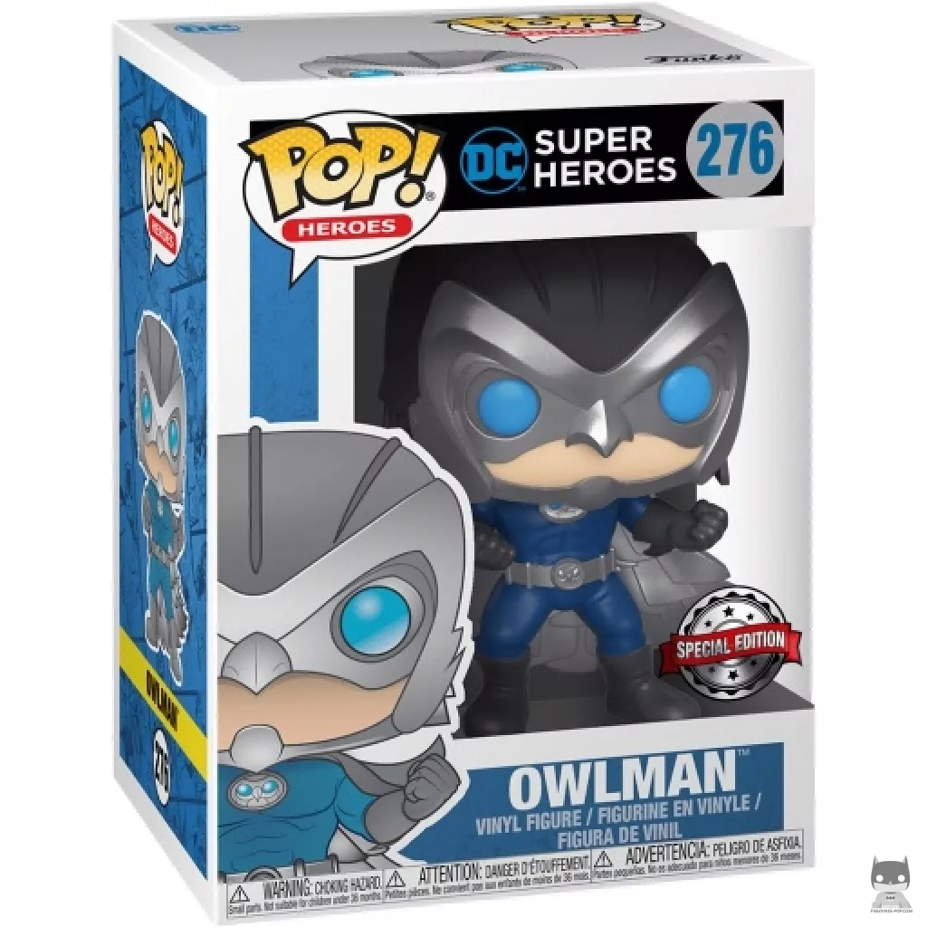 Figurine Funko POP Owlman avec boîte