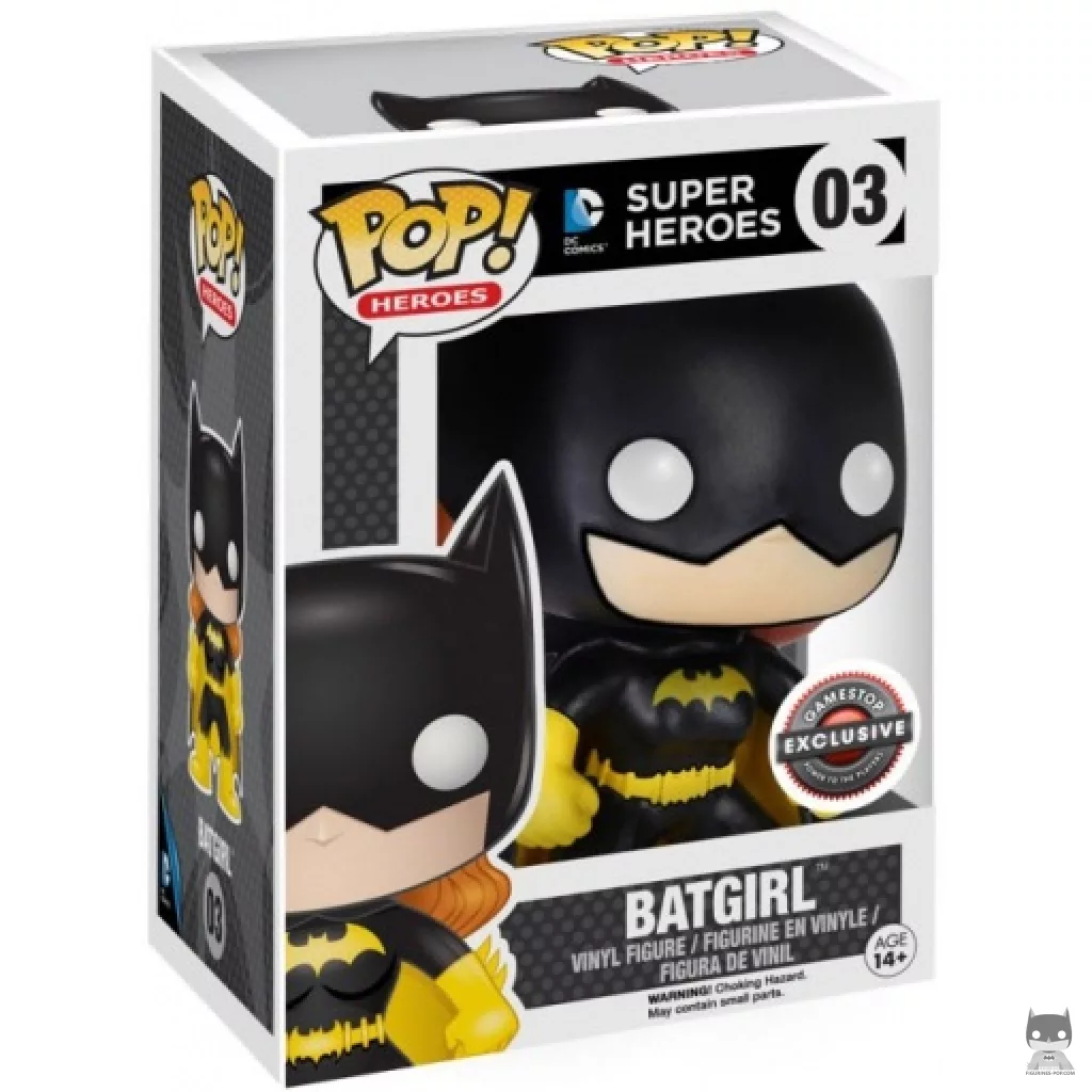 Figurine Funko POP Batgirl (Or) avec boîte