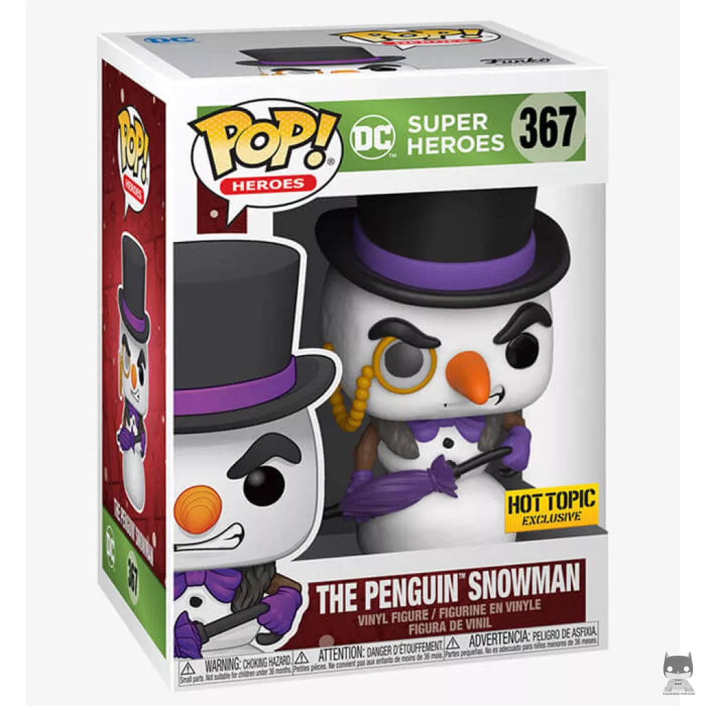 Figurine Funko POP Le Pingouin en bonhomme de neige avec boîte