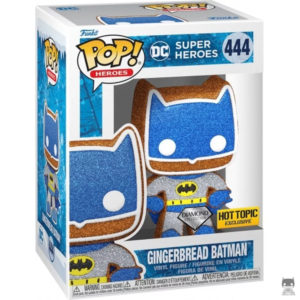 Figurine Funko POP Batman Pain d'Epices (Diamond Glitter) avec boîte