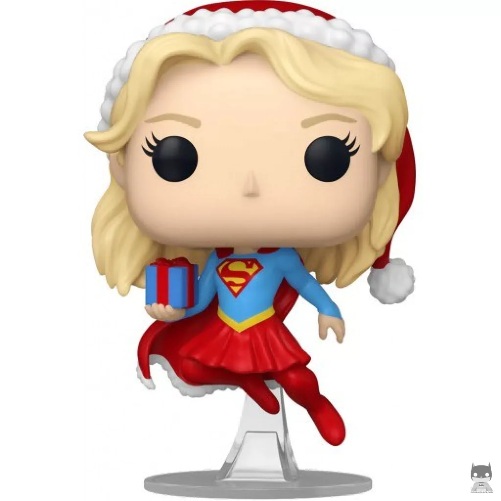 Figurine Funko POP Supergirl avec Cadeau (Noël) (DC Super Heroes)
