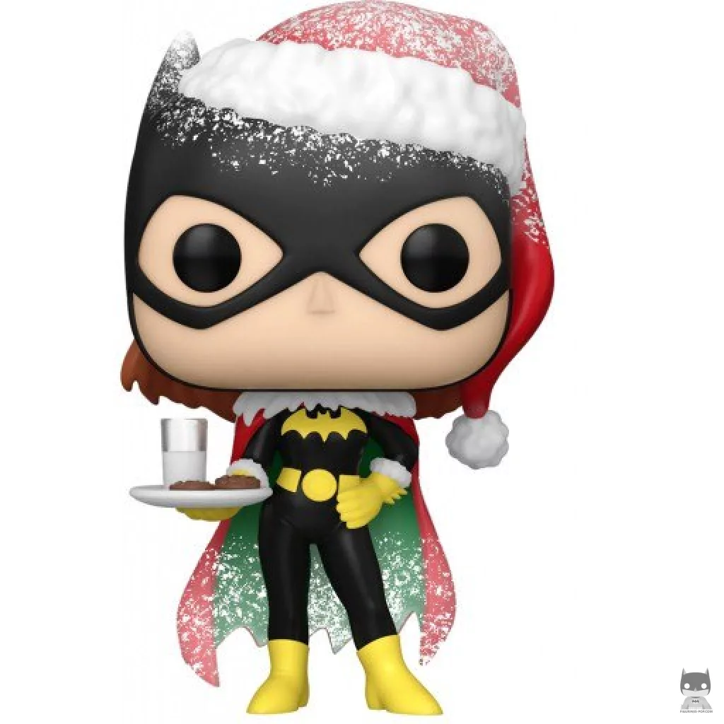 Figurine Funko POP Batgirl avec Cookies & Lait (Noël) (DC Super Heroes)