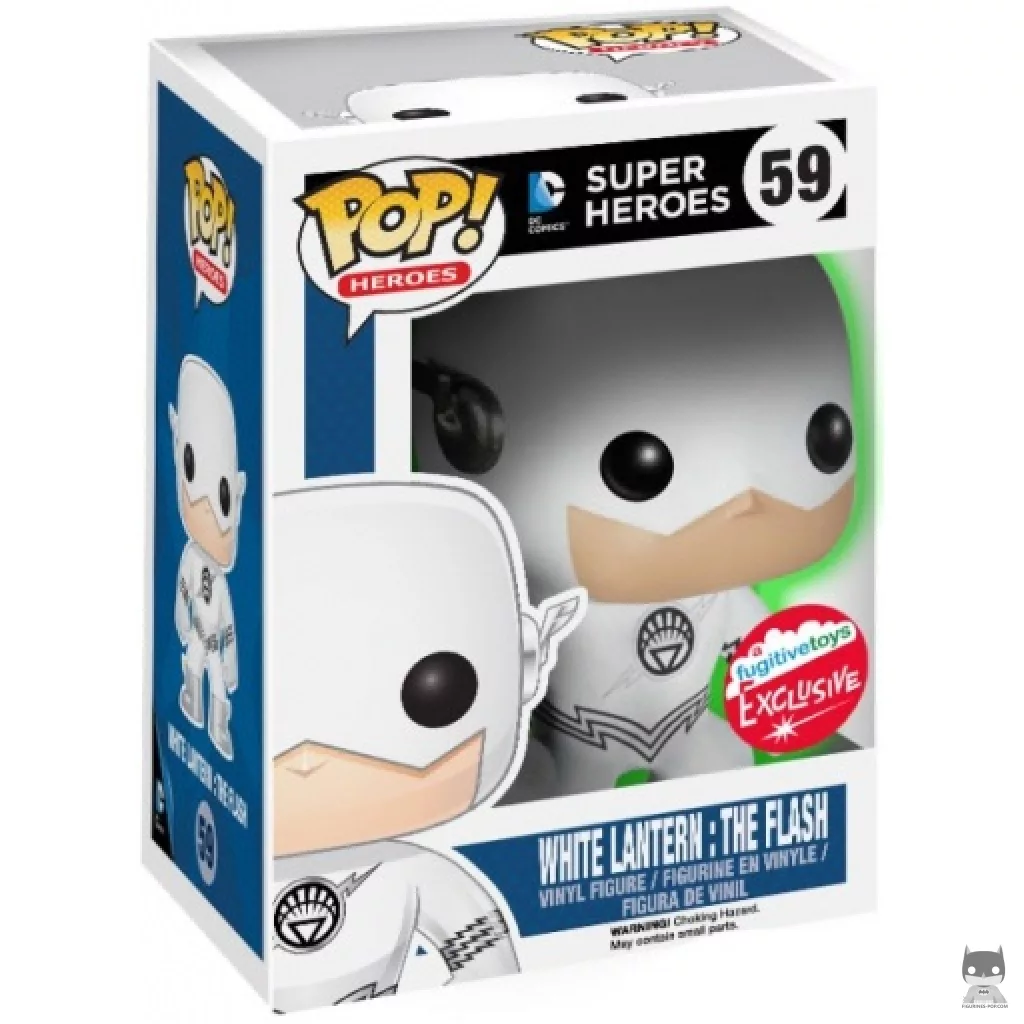 Figurine Funko POP White Lantern The Flash (Glow in the Dark) avec boîte