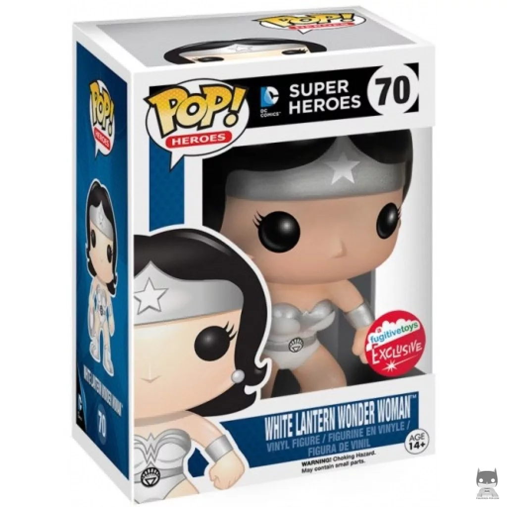 Figurine Funko POP Wonder Woman White Lantern avec boîte