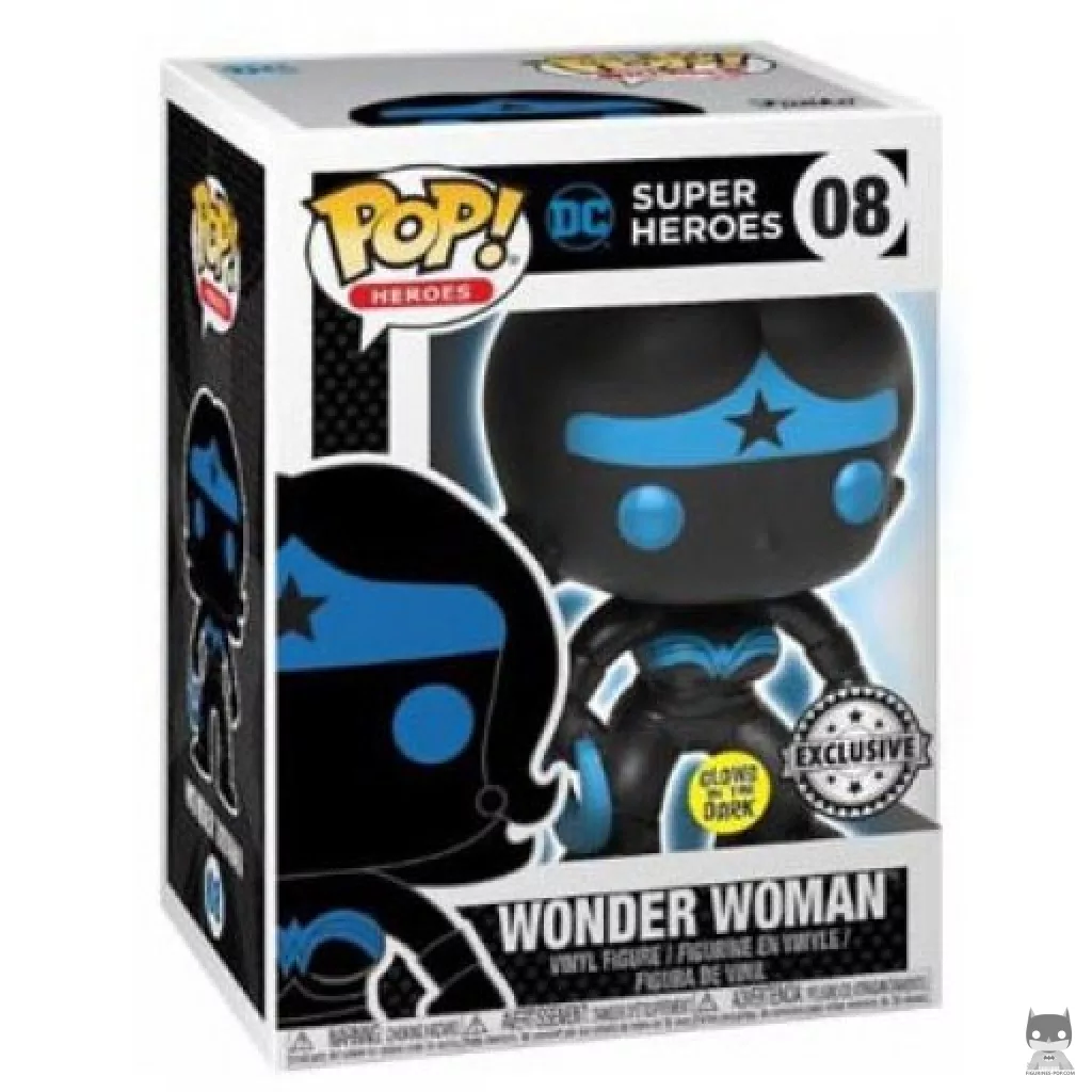 Figurine Funko POP Wonder Woman (Silhouette) avec boîte