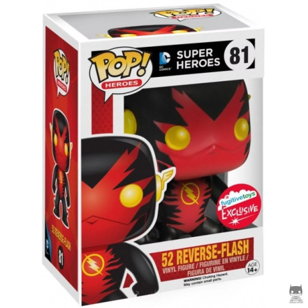 Figurine Funko POP Reverse Flash (New 52) avec boîte