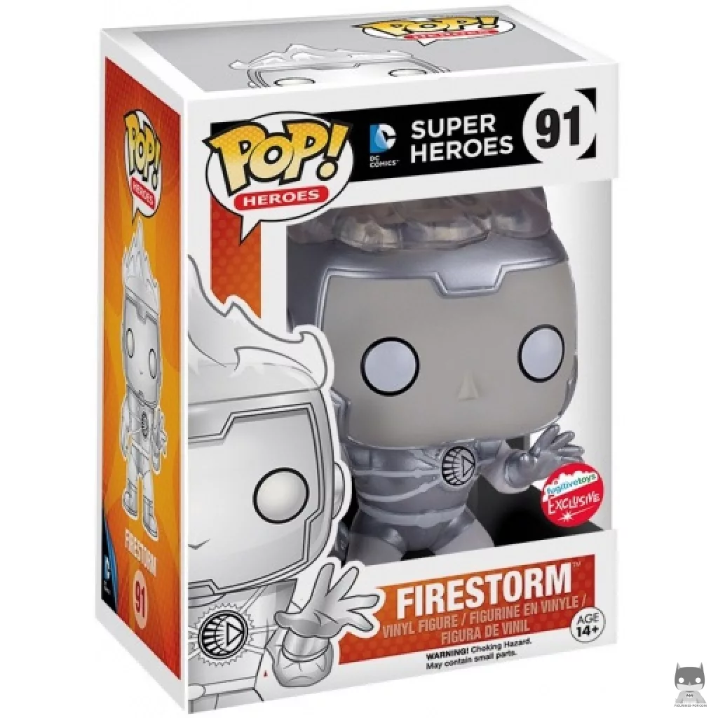Figurine Funko POP White Lantern Firestorm avec boîte