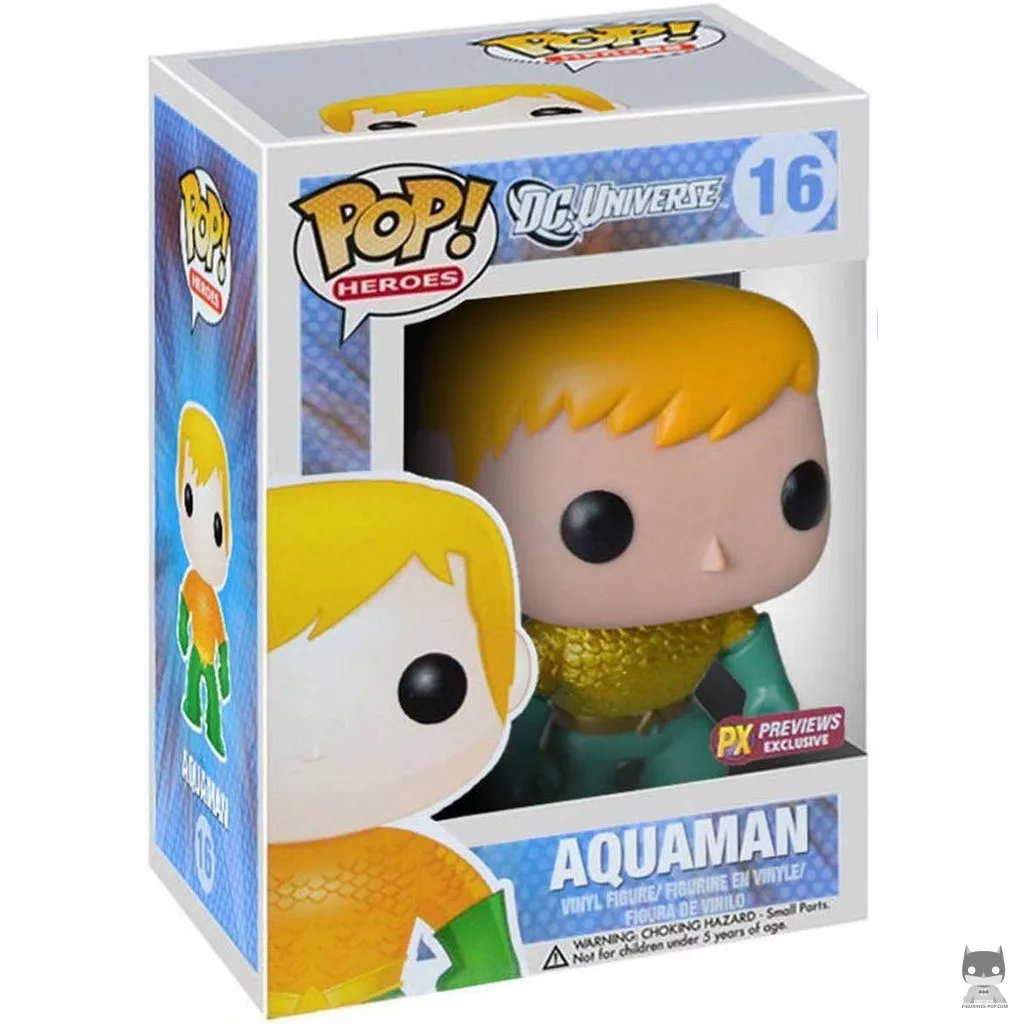 Figurine Funko POP Aquaman (Costume 52) avec boîte