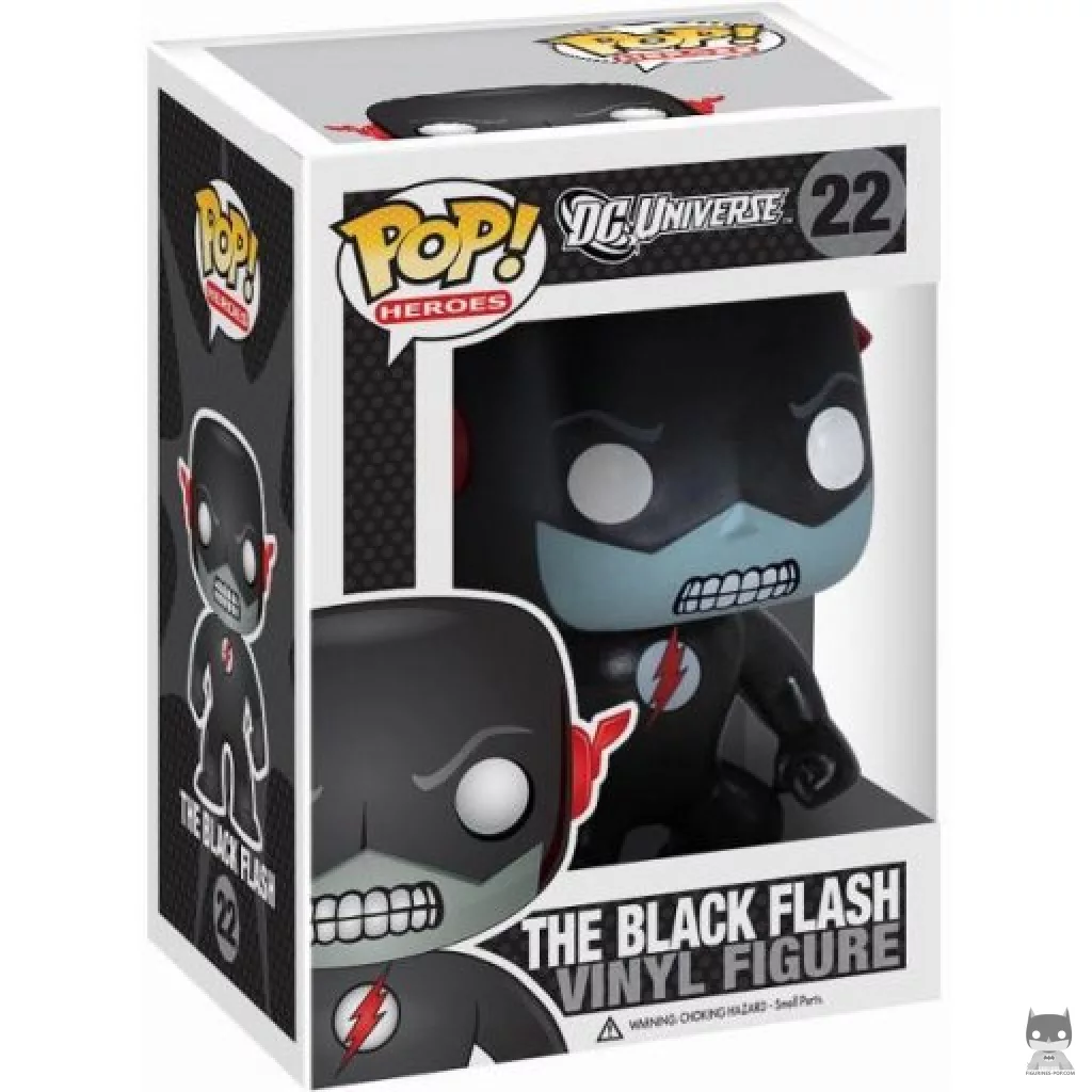 Figurine Funko POP Flash Noir avec boîte